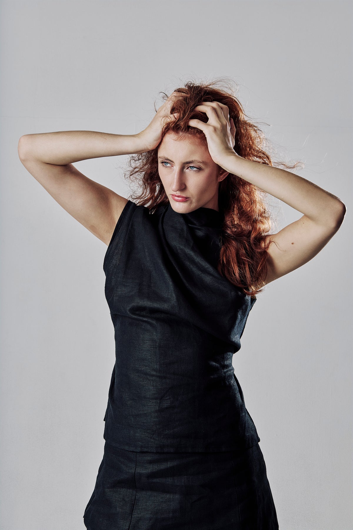 Oxeye Top in Black