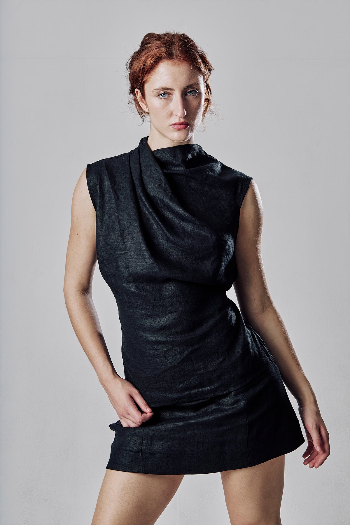 Oxeye Top in Black