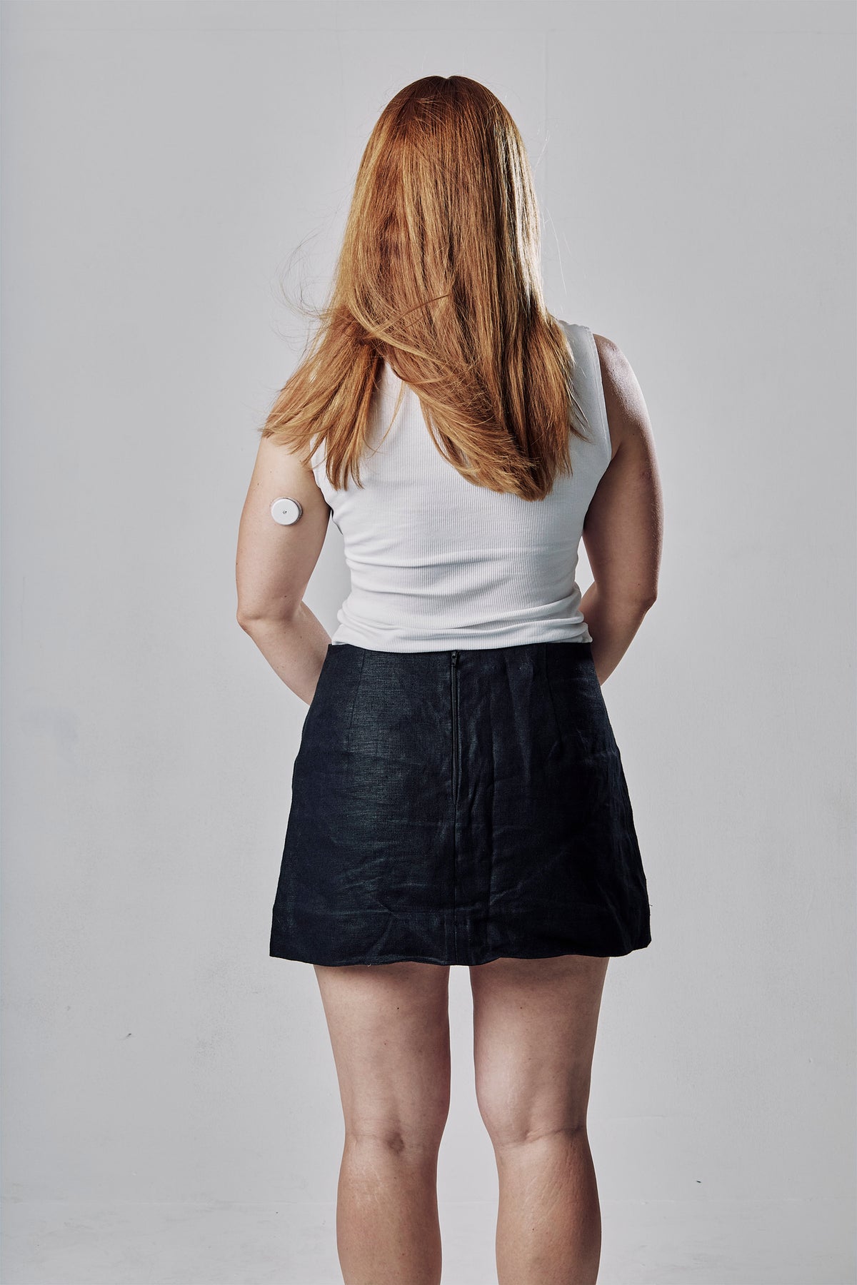 Lily Mini Skirt in Black
